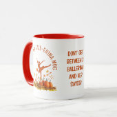 バレリーナマイ秋 – エリナバレエ感謝祭 マグカップ (正面左)