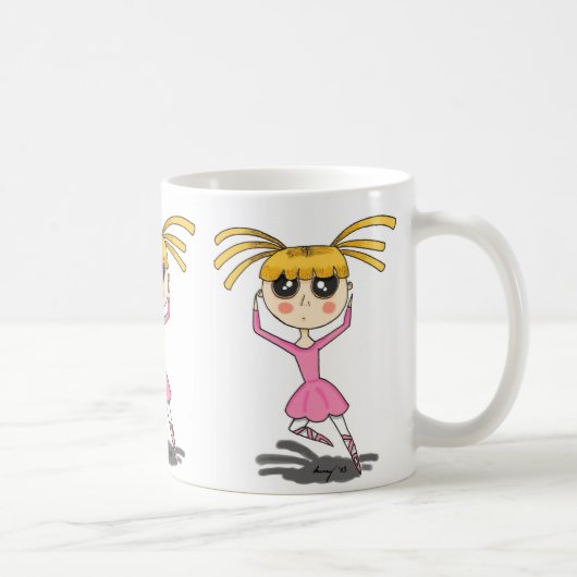 バレリーナマグ コーヒーマグカップ (右)