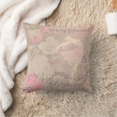 バレリーナミュージカル春フォワード クッション (ブランケット)