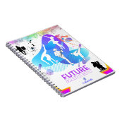 バレリーナミュージシャン武術アーティストスパイラルノート ノートブック (右側)