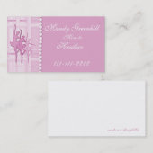 バレリーナモーミーの通話カード コーリングカード (正面/裏面)