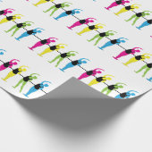 バレリーナラッピング紙 ラッピングペーパー (角)