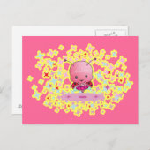 バレリーナラデイブハガキ ポストカード (正面/裏面)