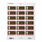 バレリーナラベル ラベル (フルシート)