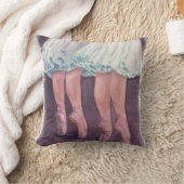 バレリーナ二重奏曲 クッション (ブランケット)