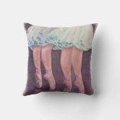 バレリーナ二重奏曲 クッション (裏面)