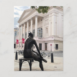 バレリーナ像コヴェントガーデンロンドン葉書 ポストカード