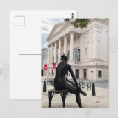 バレリーナ像コヴェントガーデンロンドン葉書 ポストカード (正面/裏面)