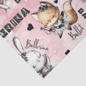 バレリーナ動物 薄葉紙 (詳細)