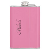 バレリーナ名前をカスタムする&カラーフラスコ フラスク (裏面)