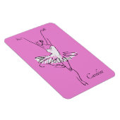 バレリーナ名前をカスタムする&カラーマグネット マグネット (右側)