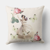 バレリーナ妖精 クッション (裏面)