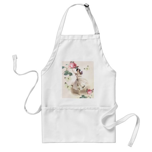 バレリーナ妖精 スタンダードエプロン (正面)