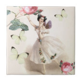 バレリーナ妖精 タイル (正面)