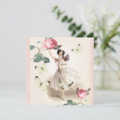 バレリーナ妖精 招待状 (スタンド正面)