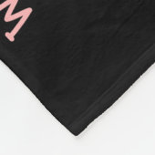 バレリーナ感動的友情メッセージ フリースブランケット (角)