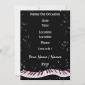 バレリーナ招待状バイSRF 招待状 (裏面)