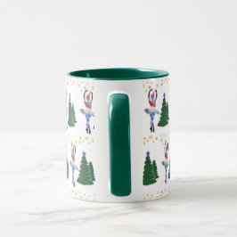 バレリーナ新年ブラック325 mlリンガーコンボマグカップ マグカップ