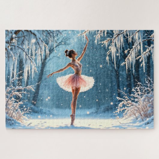 バレリーナ明るいファッションエレガンスダンス ジグソーパズル (横)