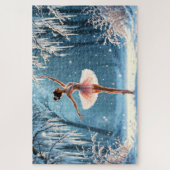 バレリーナ明るいファッションエレガンスダンス ジグソーパズル (縦)