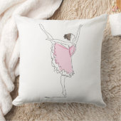 バレリーナ枕 クッション (ブランケット)