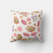 バレリーナ模様（水彩） クッション (裏面)