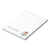 バレリーナ熱帯地方 ノートパッド (回転)