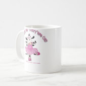 バレリーナ牛 コーヒーマグカップ (正面左)