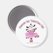 バレリーナ牛 マグネット (正面/裏面)