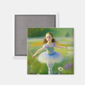 バレリーナ磁石 マグネット (正面/裏面)