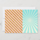 バレリーナ空手合同パーティーのご招待 招待状 (裏面)