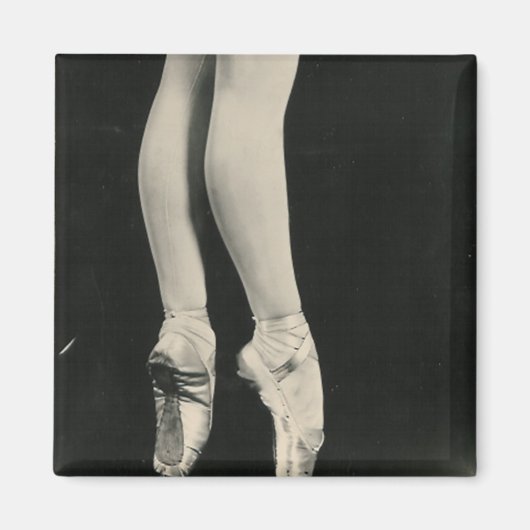 バレリーナ脚磁石 マグネット (正面)