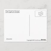 バレリーナ葉書 ポストカード (裏面)