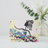 バレリーナ葉書 ポストカード (スタンド正面)