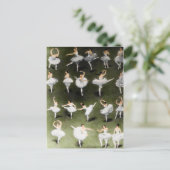 バレリーナ葉書 ポストカード (スタンド正面)