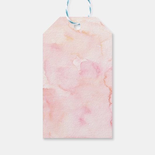 バレリーナ誕生日ギフトラベル ギフトタグ (裏面)