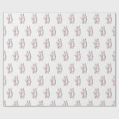 バレリーナ足オンポインテ#1 Ltピンク ラッピングペーパー (フラット)