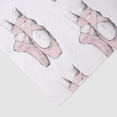 バレリーナ足オンポインテ#1 Ltピンク 薄葉紙 (詳細)