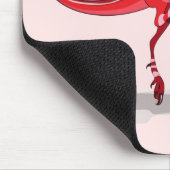 バレリーナ踊りイラストレーション。 マウスパッド (コーナー)