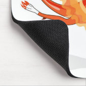 バレリーナ踊りイラストレーション。2 マウスパッド (コーナー)