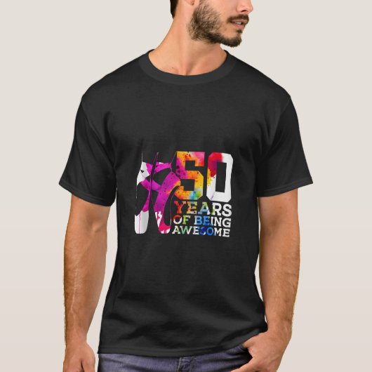 バレリーナ50歳素晴らしバレエ50BI Tシャツ (正面)
