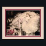 「バレリーナ」アールデコ ポスター<br><div class="desc">1930年のアールデコプリントby Louis Icart-Ballerina.11x14を示す。他のサイズで使用可能で、キャンバスも使用可能。</div>