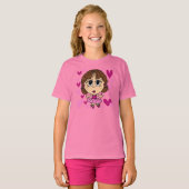 バレリーナ・ガール Tシャツ (正面フル)