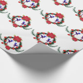 バレリーナ・クリスマス新年 ラッピングペーパー (角)