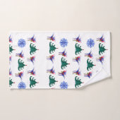 バレリーナ・クリスマス バスタオルセット (ハンドタオル)