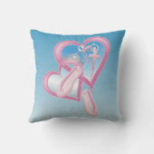 バレリーナ・スウィートアート クッション (裏面)