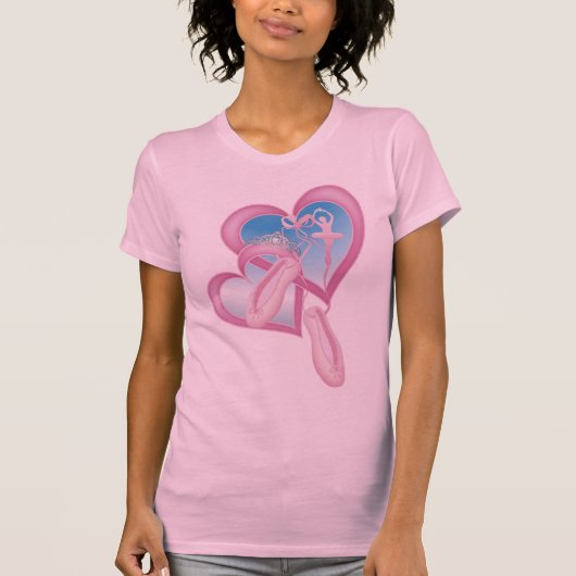 バレリーナ・スウィートアート Tシャツ (正面)