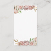 バレリーナ・スクルンチー党の好意カード エンクロージャーカード (裏面)