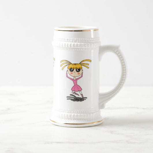 バレリーナ・スタイン ビールジョッキ (右)