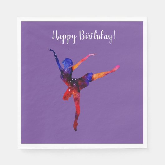 バレリーナ スタンダードランチョンナプキン (正面)